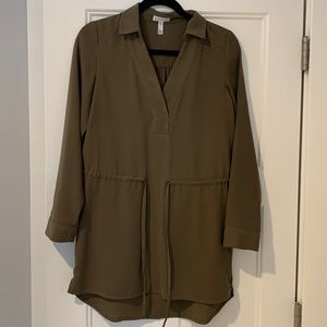 Leith Earth Green Tunic Dress